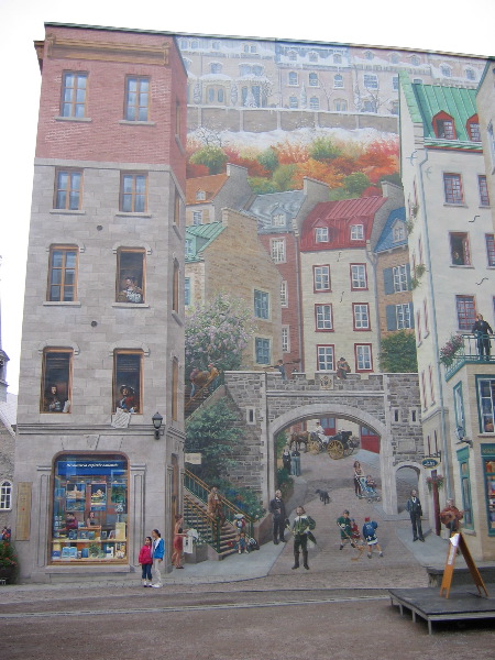 Quebec City Mural 1